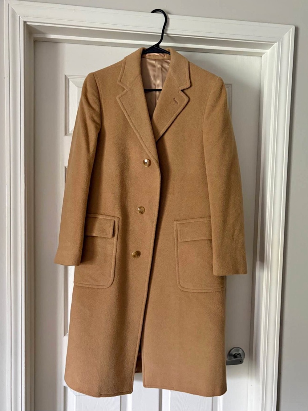 Trench Coat 100% Camel Hair by Cable Car Clothier San Francisco M